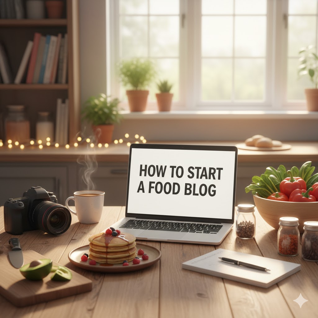 How to Start a Food Blog Guide Now.