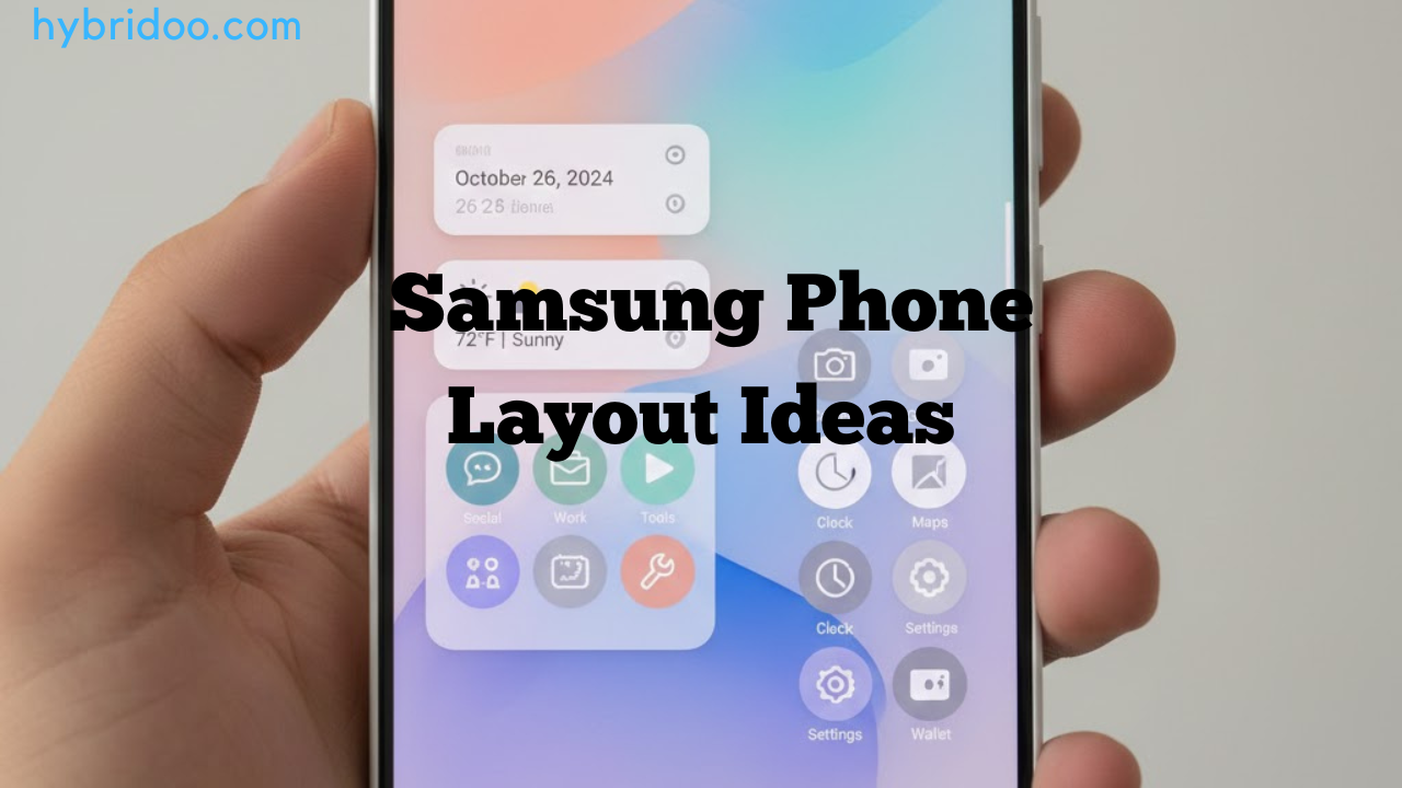 Samsung Phone Layout Ideas