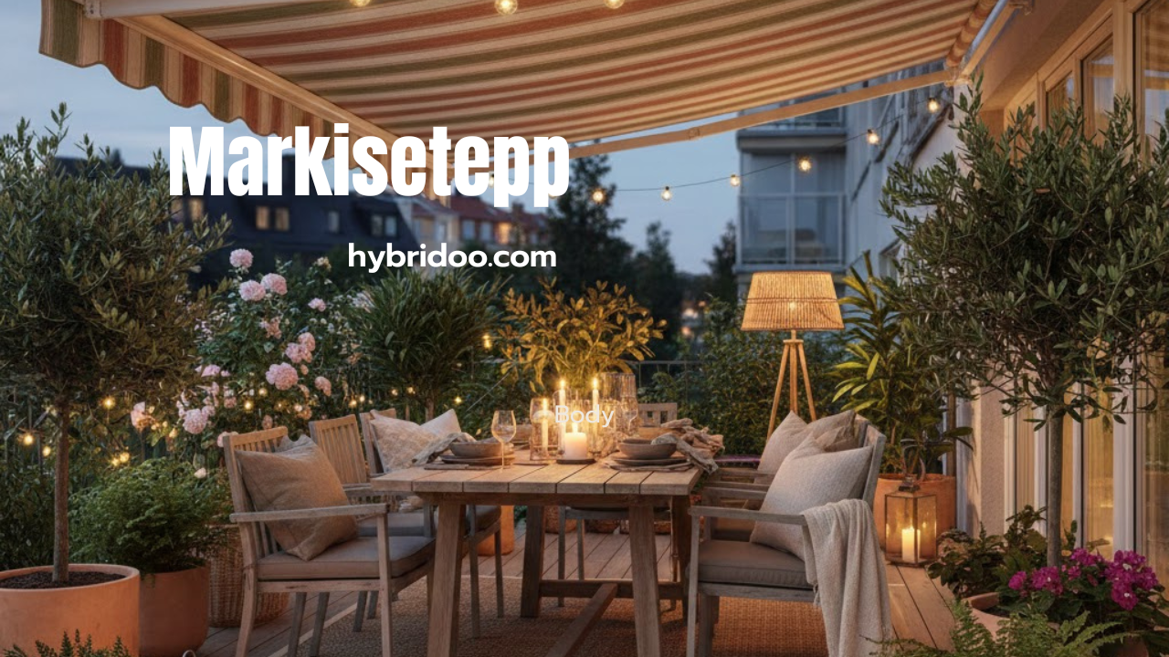Markisetepp