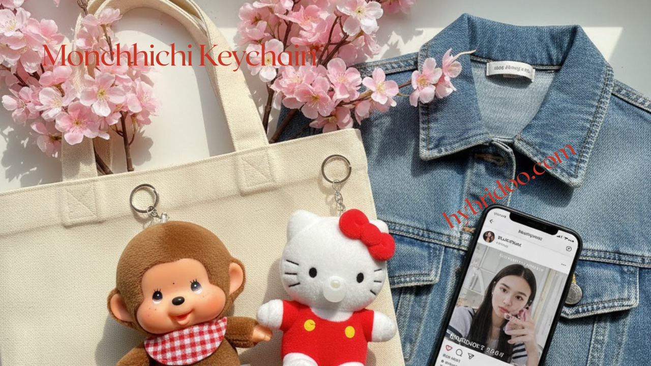 Monchhichi Keychain