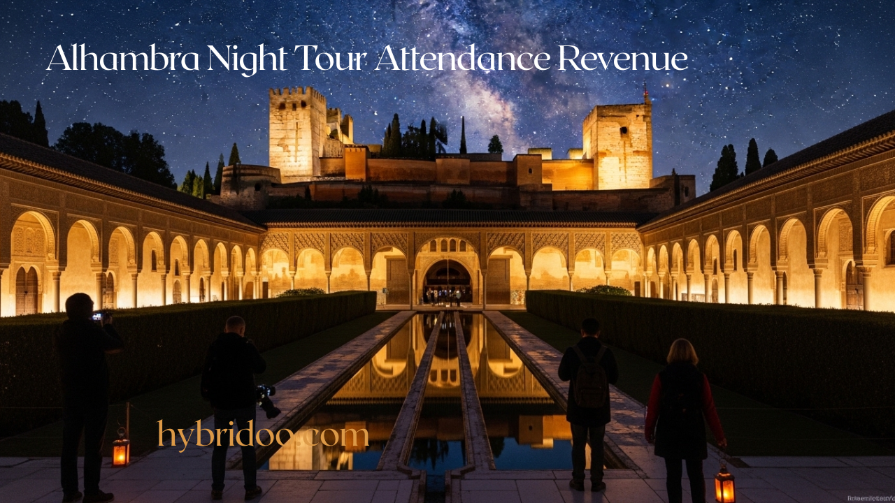 Alhambra Night Tour Attendance Revenue