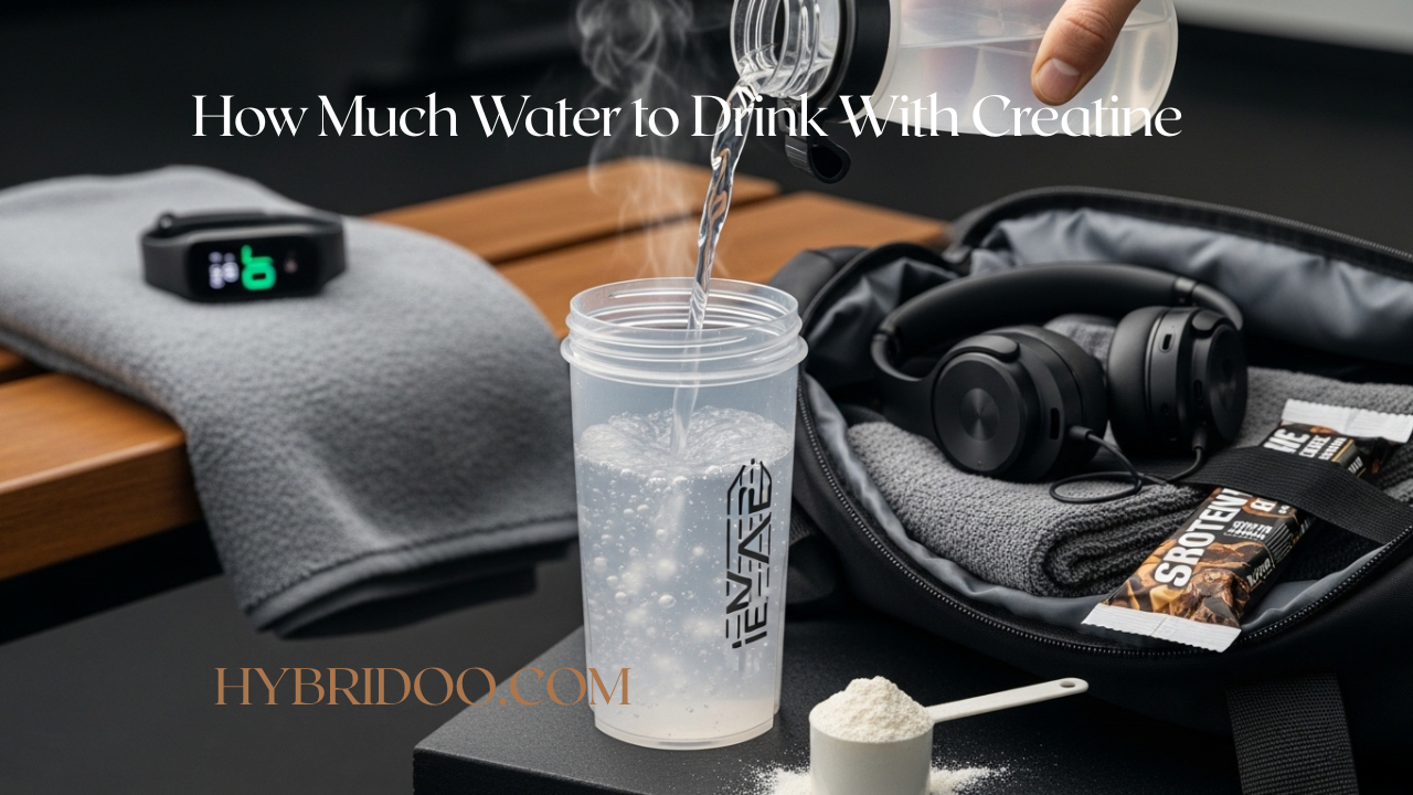 How Much Water to Drink With Creatine​