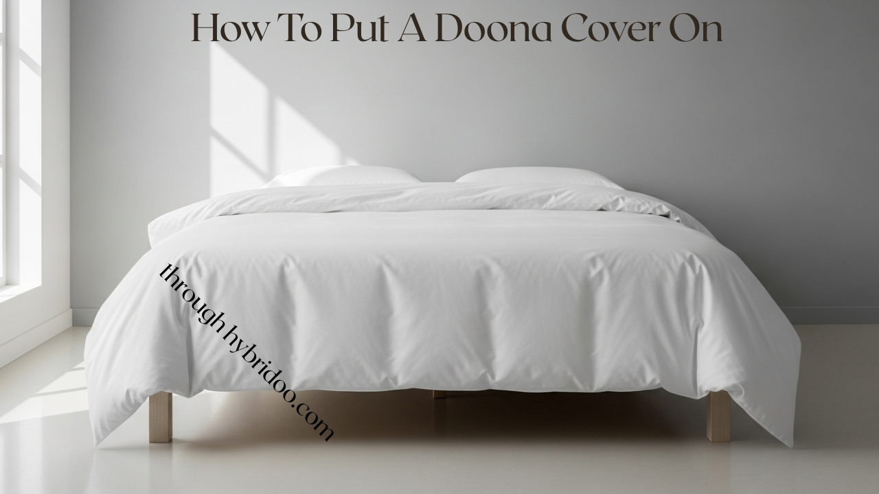 How To Put A Doona Cover On