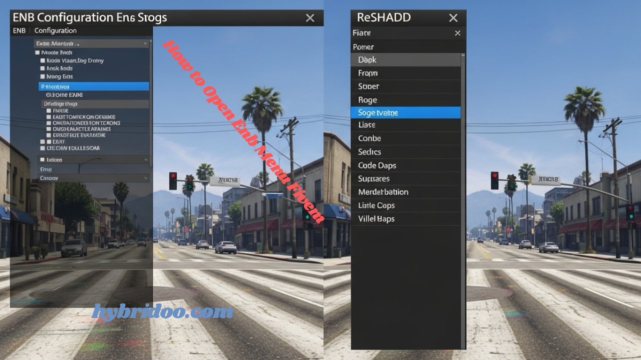 How to Open Enb Menu Fivem​