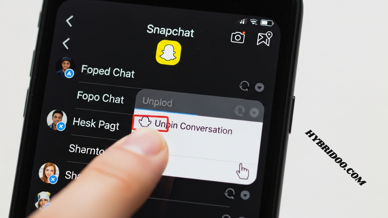How to Unpin Someone on Snapchat​