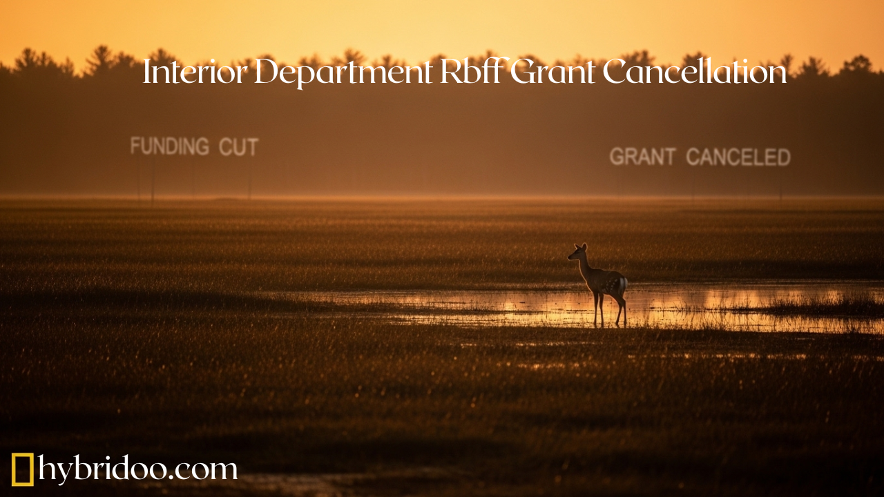 Interior Department Rbff Grant Cancellation
