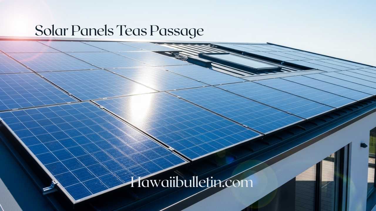 Solar Panels Teas Passage