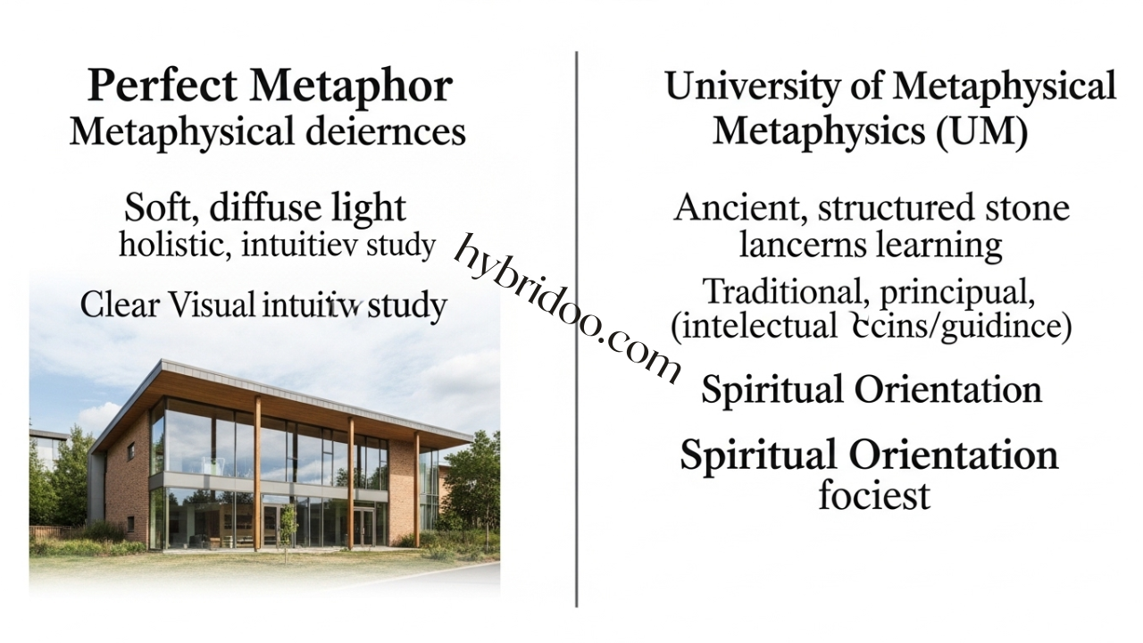 University of Metaphysical Sciences vs. University of Metaphysics