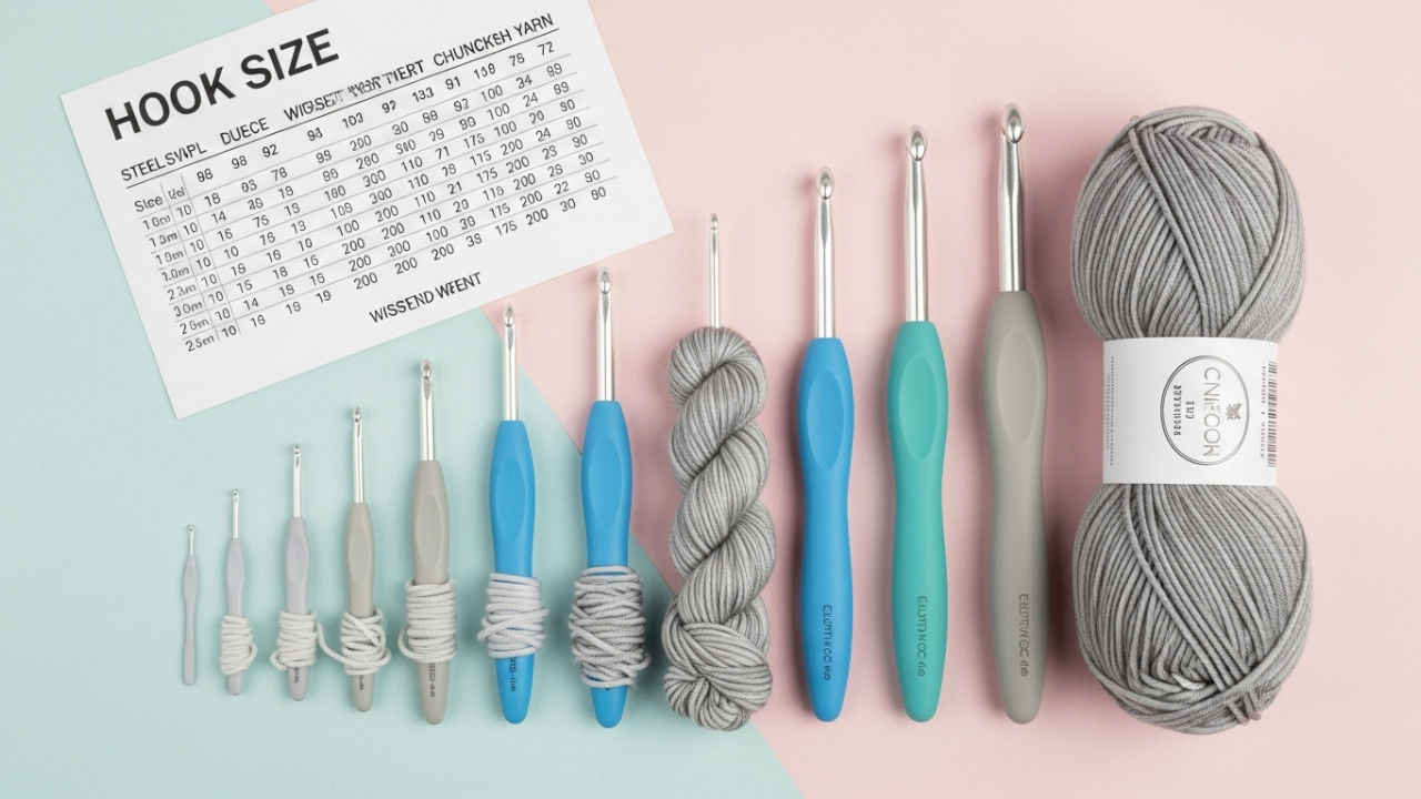 Crochet Hook Size Chart