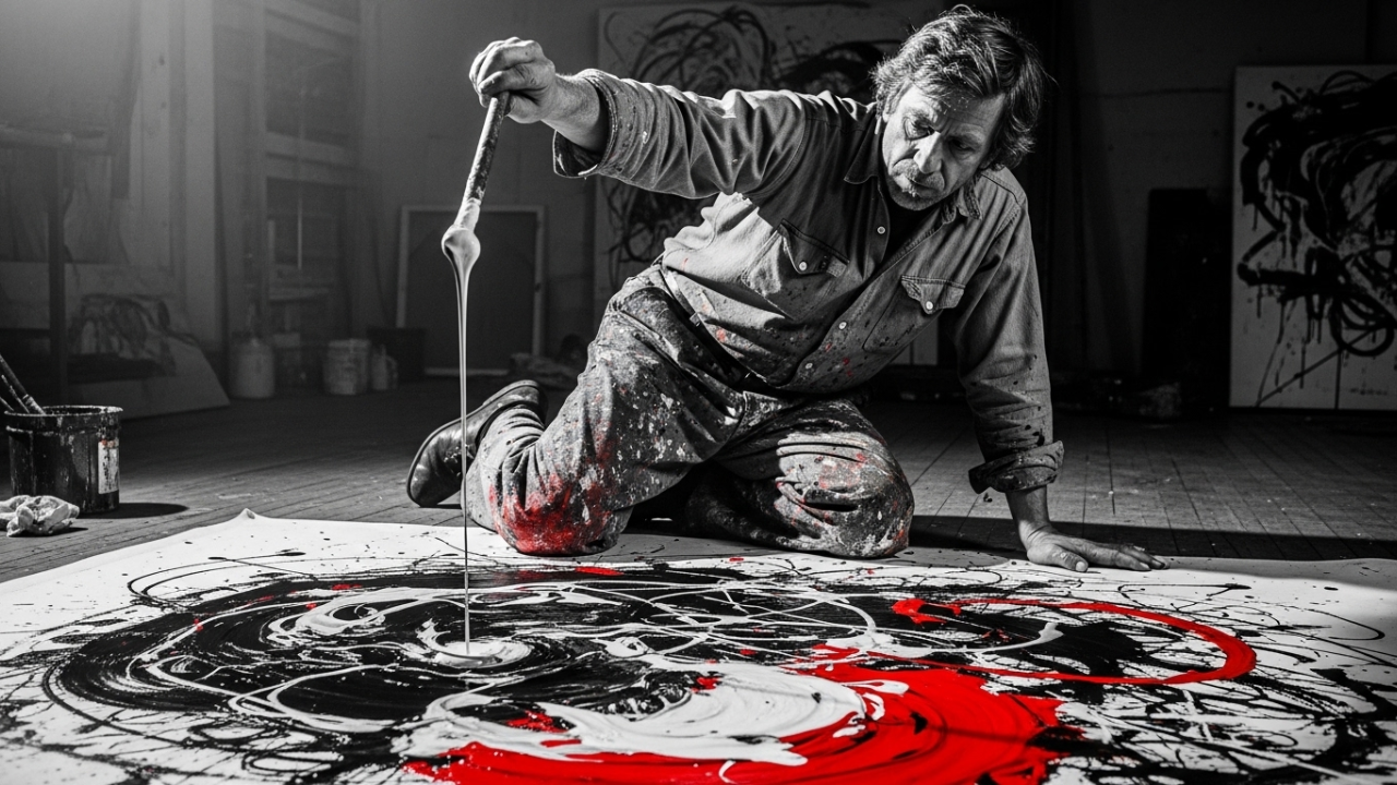 Jackson Pollock 'Jack the Dripper'