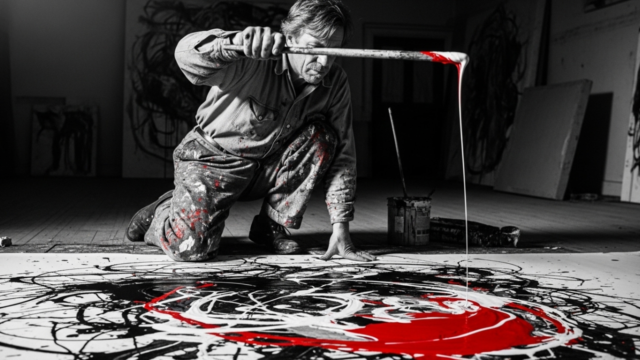 Jackson Pollock 'Jack the Dripper'